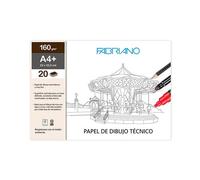 Fabriano paq.10 laminas dibujo lineal 160g a4