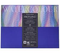 Fabriano Unbekannt Honsell 73613040 Watercolour - Cartón de Acuarela (300 g/m², 30 x 40 cm, 20 Hojas, 4 Hojas encoladas, Color Blanco Natural, Grano Fino, sin ácidos, Superficie Aterciopelada)