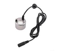 Fabricante de niebla de 38 mm para fuente de agua y estanque, humidificador de niebla de acero inoxidable, CC 24 V sin luz, paisaje acuático para rociador para decoración de balcón y jardín