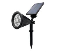 Fabrilamp Pincho exterior solar Kira 166672009 5000K 150 lm IP65 Policarbonato Negro