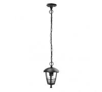 Fabrilamp akunadecor colgante para exterior en aluminio alnilan negro