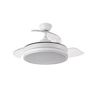 FABRILAMP AKUNADECOR Ventilador Con Motor Dc Bayomo S Blanco Led