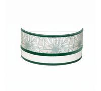 Fabrilamp aplique caledonia blanco/verde 1xe27 33cm