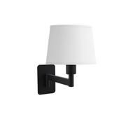 Fabrilamp aplique cueza negro 1xe14 brazo abatible 24cm