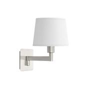 Fabrilamp aplique cueza níquel 1xe14 brazo abatible 24cm