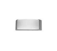 Fabrilamp Aplique exterior Azuki moderno Policarbonato IP65 1xE27 Gris