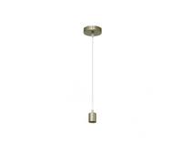 Fabrilamp - Arm.colgante Cara 1xe27 Cuero Regx10x10 Cm
