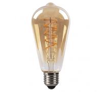 Fabrilamp bombilla filamen.spiral vert.pebetero 14x6,5d 4w 250lm e27 a