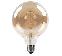 Fabrilamp bombilla filamen.trenzado globo 17x12d 4w 250lm e27 ambar 22