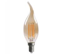 Fabrilamp bombilla filamento bohemia 11,5x3,5d 4w e14 ambar 380lm 2700