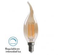Fabrilamp bombilla filamento bohemia 11,5x3,5d 4w regulable e14 330lm