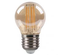 Fabrilamp bombilla filamento esferica 7x4,5d 4w 380lm e27 ambar 2700k