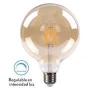 Fabrilamp bombilla filamento globo 16x12,5d 8w regulable 700lm e27 amb