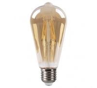 Fabrilamp bombilla filamento pebetero 14x6,5d 4w 380lm e27 ambar 2700k