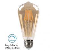 Fabrilamp bombilla filamento pebetero 14x6,5d 8w regulable 700lm e27 a
