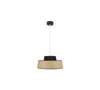 Abrila Jia Natural/Negro - Colgante Moderno 1Xe27 40 Cm