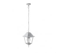 Fabrilamp colgante blanco para exterior de aluminio modelo spica ip44