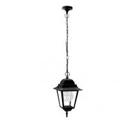 Fabrilamp colgante clasico para exterior en aluminio spica negro ip44