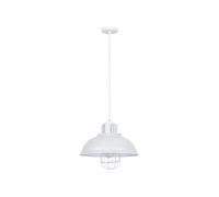 Fabrilamp - Colgante Emu 1xe27 Blanco Regx33x33 Cm
