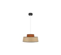 Abrila Jia Natural/Calabaza - Colgante Moderno 1Xe27 40 Cm