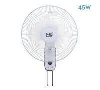 Fabrilamp cudo ventilador de pared para interior doméstico, 45w, 5 as