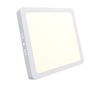 Fabrilamp downlight superficie cuadrado. selenita 24w 6500k blanco 216