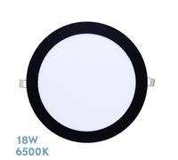 Fabrilamp downlight tanzanita 18w 6500k negro 1620lm 2x21,8x21,8 cm co