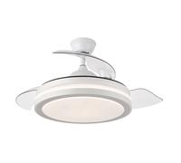 Abrila Esparta Blanco - Ventilador De Techo Aspas Retráctiles 59W