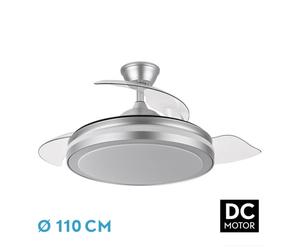Fabrilamp esparta plus ventilador de techo led para interior, motor dc