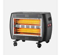 Fabrilamp estufa eléctrica de cuarzo tahara 2000w negro ? 5 element