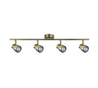 Fabrilamp iluminacion para baño regleta chacho cuero 4 focos articul