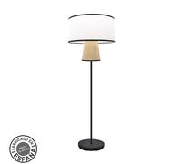 Fabrilamp lámpara de pie de salon camboya 1xe27 blanco/natural 40d
