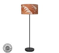 Fabrilamp lámpara de pie de salon moda 1xe27 negro/hoja caldera 163x4