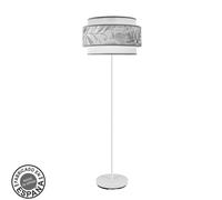 Fabrilamp lámpara de pie salon 3p camerun 1xe27 blanco/gris 40d