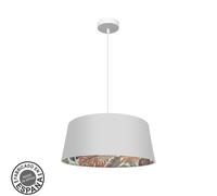 Fabrilamp lámpara de techo colgante 50d tunez 1xe27 blanco/blanco-est