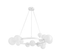 FABRILAMP Lampara de techo colgante Lozolla 15xg9 Blanca 73d
