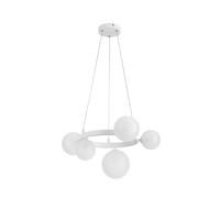 Fabrilamp lampara de techo colgante lozolla 5xg9 blanca 52d
