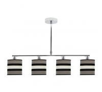 Fabrilamp lampara lineal karla topo-beis 4 luces regulable