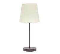Fabrilamp lampara sobremesa maldivas 1xe14 marron/beis 20d