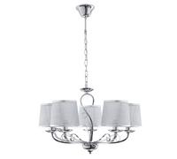 Fabrilamp lampara sumba 5xe14 cromo regx53x53