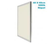 Fabrilamp panel superf. 48w 3000k niquel satinad 60x60x2,3 3840lm tols