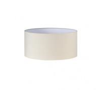 Fabrilamp Pantalla cilíndrica Dori E27 40x40x21 cm Tejido popelín Beige