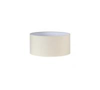 FABRILAMP - Pantalla Cilindrica Dori E27 beige 40Dx40dx21h Cm Tejido Popelin - FAB 176134015