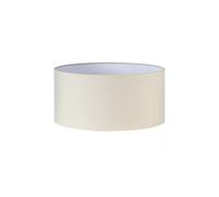 FABRILAMP Pantalla cilíndrica DORI M10 beige 50Dx50dx25h cm tejido popelín