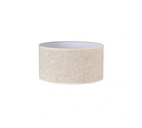 Fabrilamp - pantalla cilindrica happy e27 lino beige 35dx35dx20h - fab