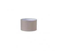 Fabrilamp - pantalla cilindrica happy e27 lino gris 22dx22dx15h - fab