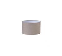 Fabrilamp - Pantalla Cilindrica Happy E27 Lino Gris 30dx30dx20h