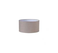 Fabrilamp - Pantalla Cilindrica Happy E27 Lino Gris 35dx35dx20h