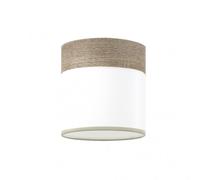 Abrila Cloe Blanco/Madera Gris - Pantalla 14 Cm