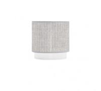 Fabrilamp pantalla kenya e14 gris/blanco (Ø14 x 12 x 14 cm), multicol